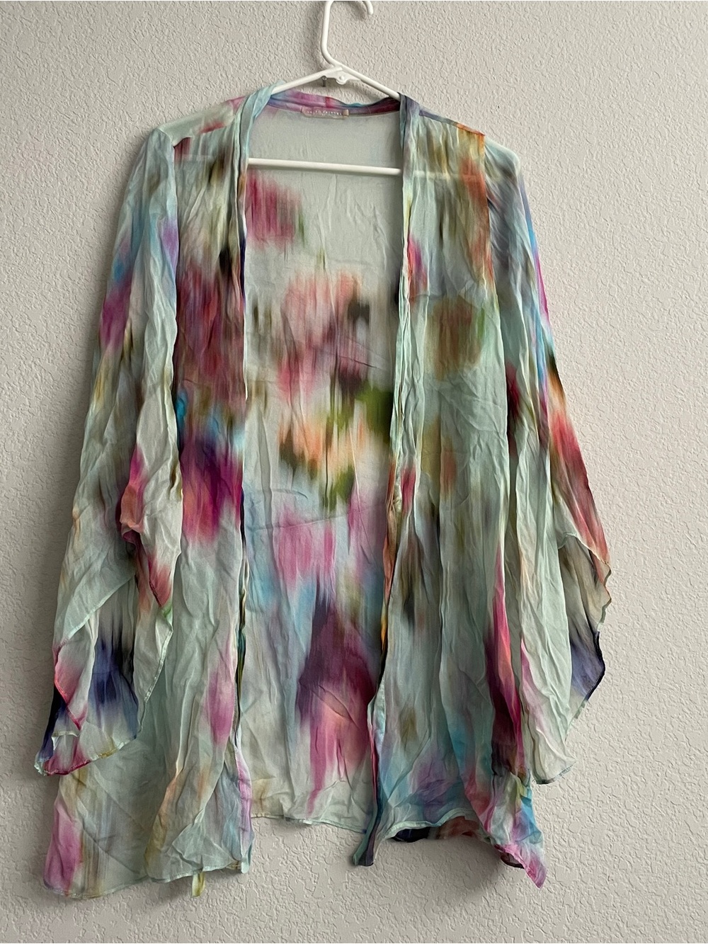 Naked Princess Silk Watercolor Robe